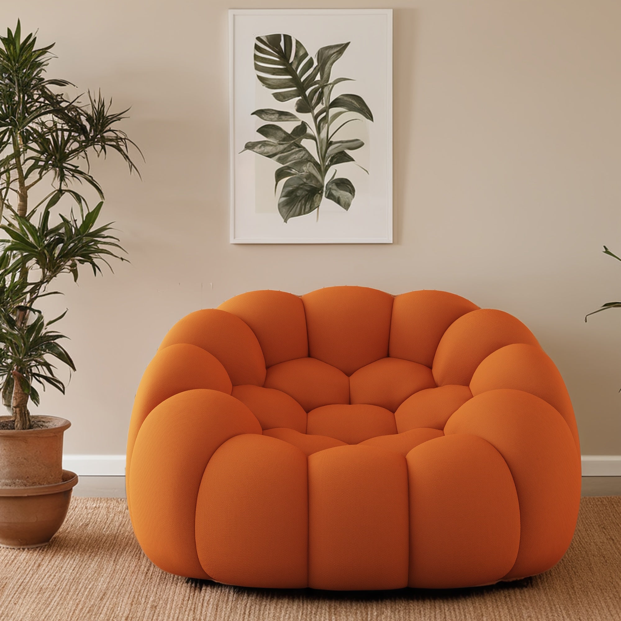 Bubble Chair, Lazy Sofa, Suitable For Living Room, Bedroom, Adult Bean Bag Chair, Comfortable Full Body Wrapped Cushion Sofa