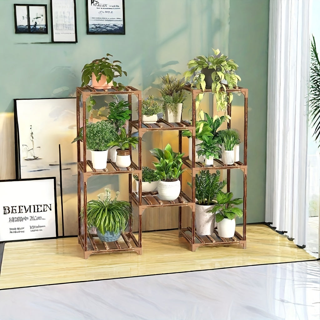 1pc multi-storey plant stand, indoor and outdoor pot stand, plant stand organizer, garden terrace home decoration stand