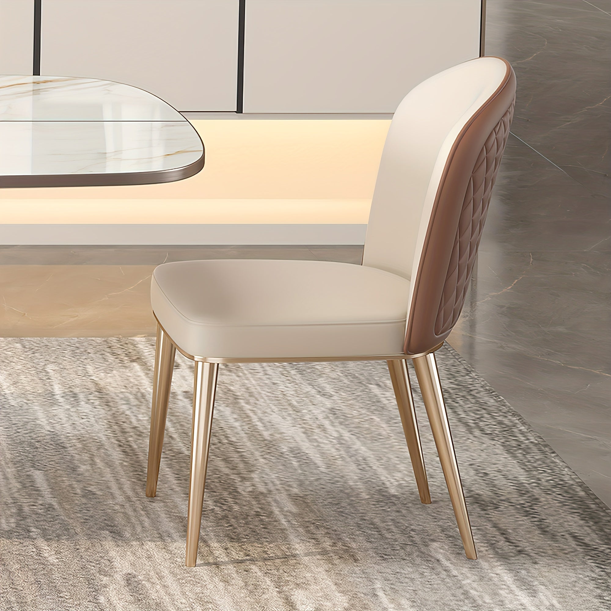 Luxury Dining Chairs, Modern Minimalist Home Back Stools