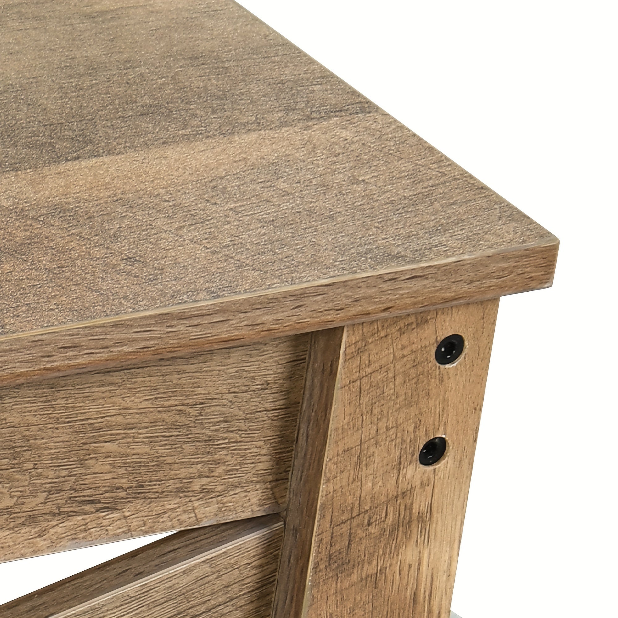 Versatile Oak Coffee Table With Ample Storage For Cozy Living Room