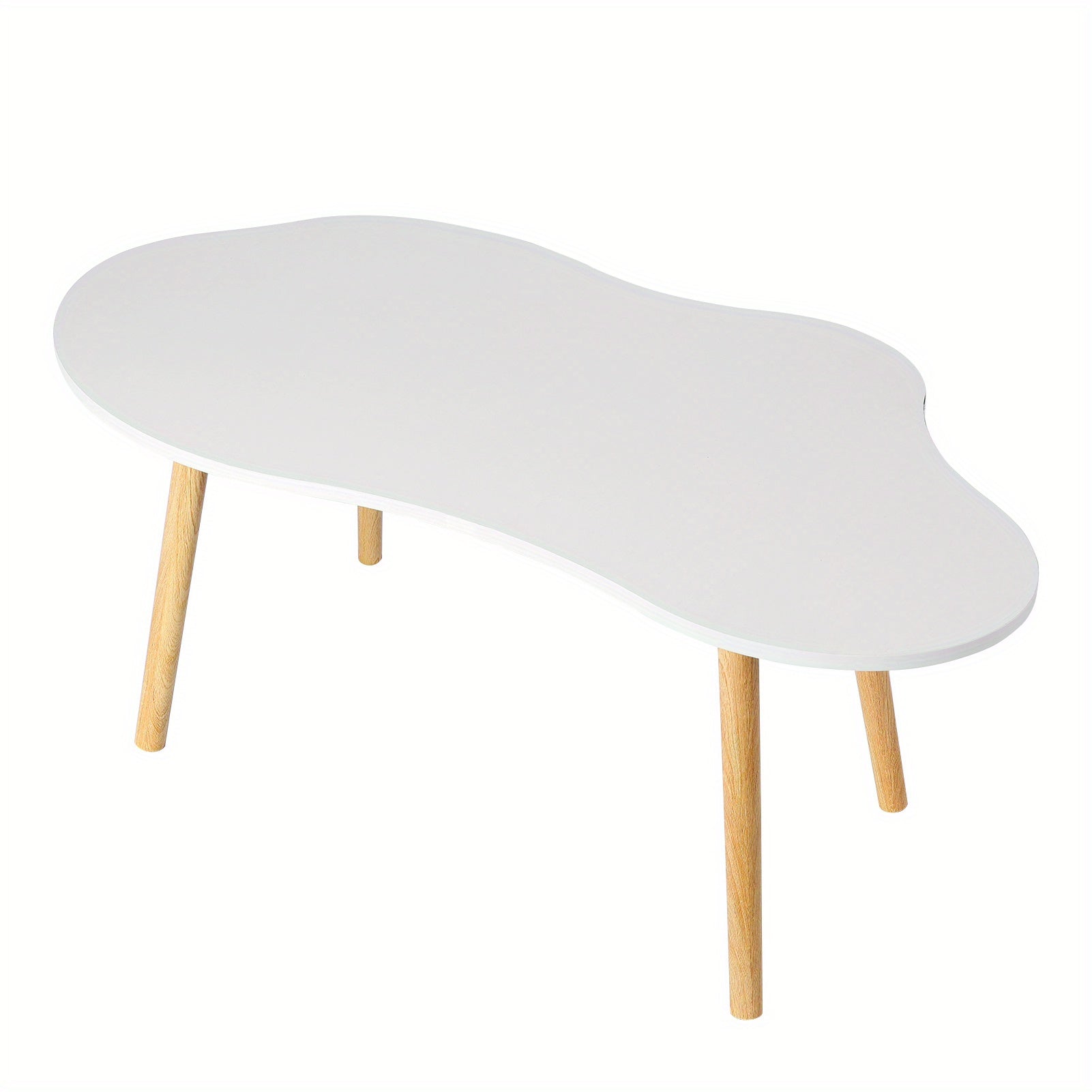 Japanese Style Coffee Table, New Chinese Style Tea Table For Small Living Room, Nordic Tea Table Simple Modern Small Coffee Table, Living Room Small Coffee Table, Simple Cloud Shaped Coffee Table