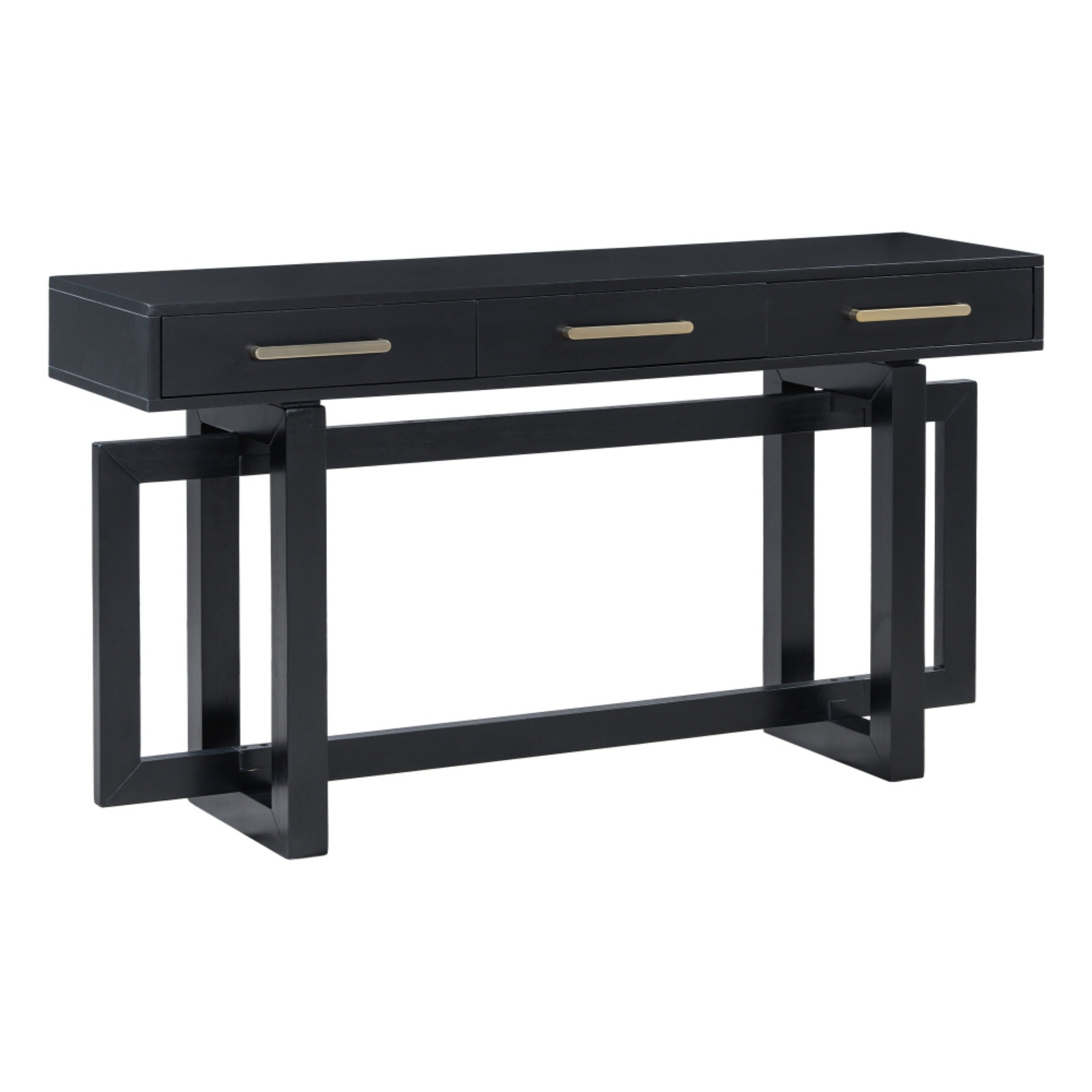 Elegant Console Table with Three Drawers, Extra Long Entryway Table for Entryway, Hallway, Living Room, Foyer, Corridor