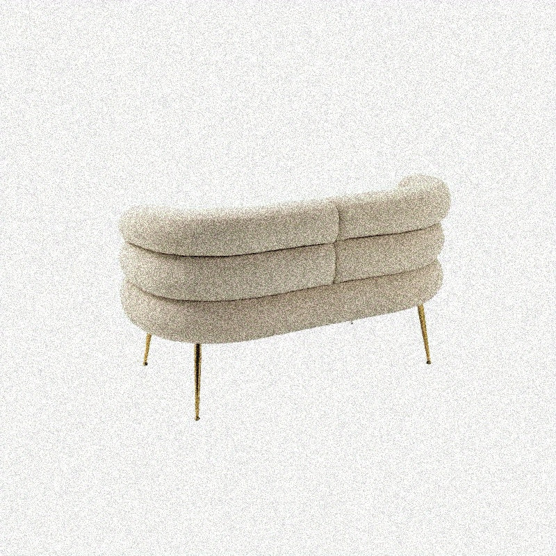 Accent Chair, leisure chair with Golden feet