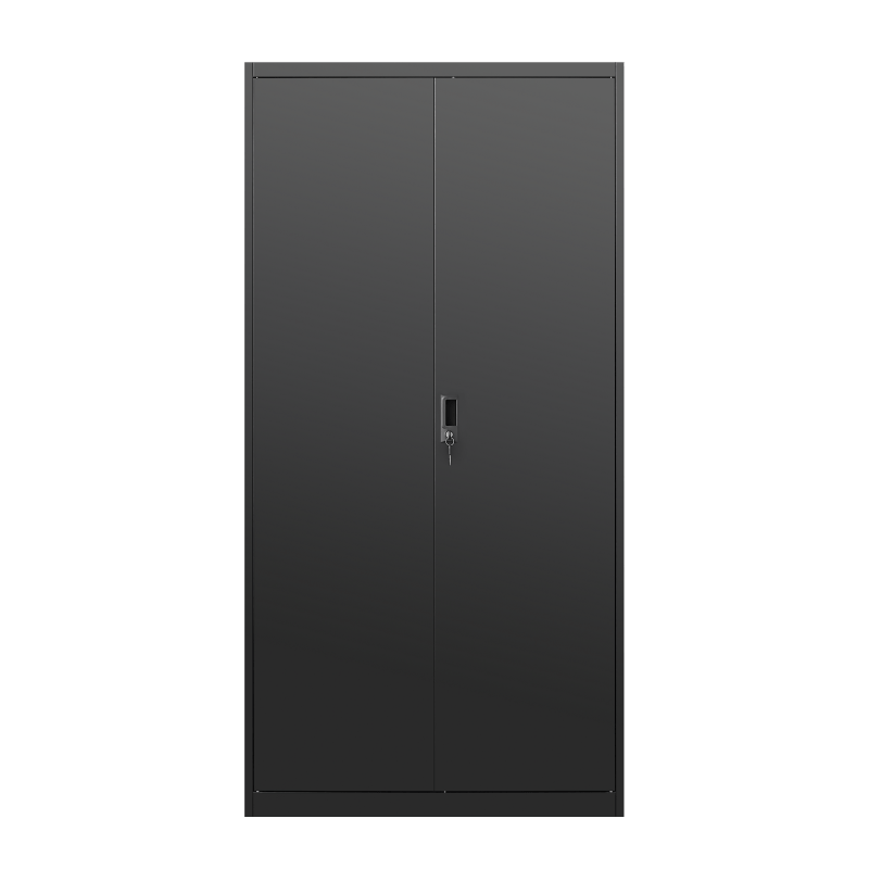 Metal Wardrobe Cabinet with Hanging Rod and Lock black Armoire Wardrobe Closet Clothing Locker Storage Cabinet with Adjustable Shelves and Doors Wardrobe Storage Cabinet for Home Living/Laundry Room