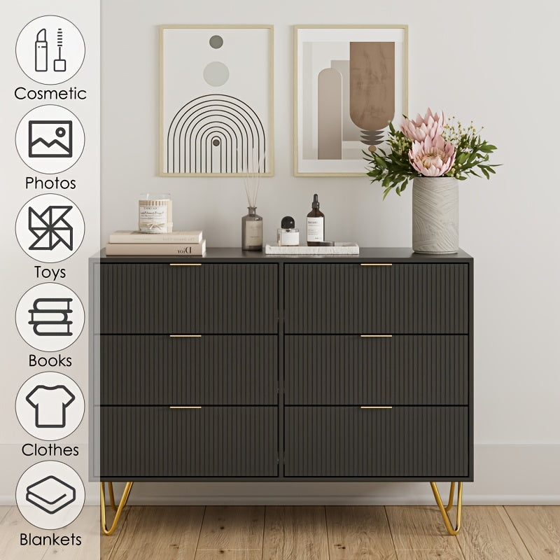 Small Two-color Solid Wood Dresser Chest Of Drawers Integrated Bedroom Simple Modern Desk Dressing Table Makeup Cabinet