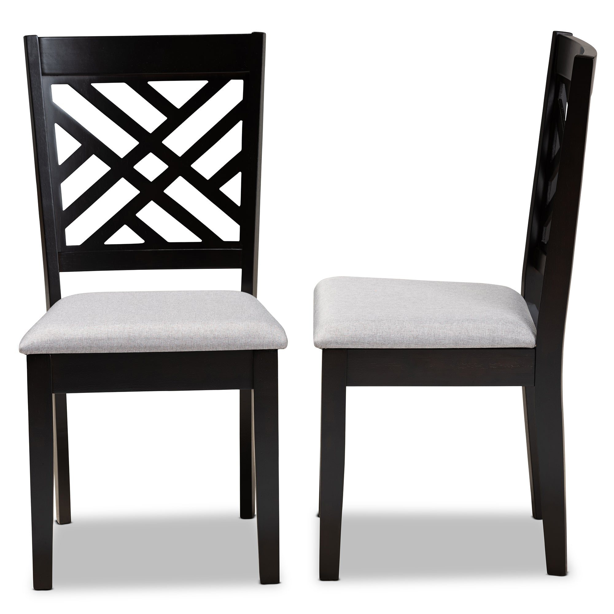 Caron Wood 2-Piece Dining Chair Set