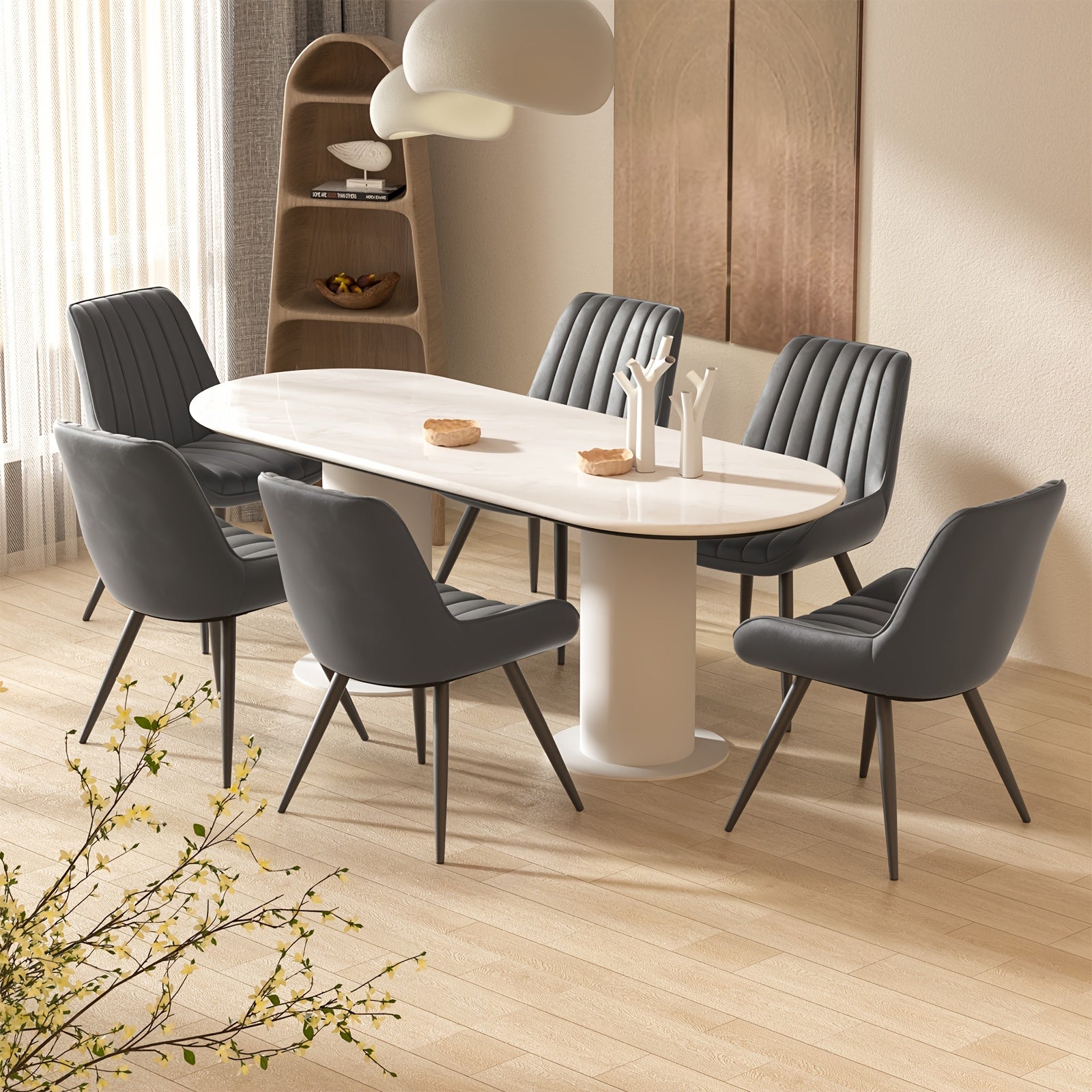 Dining Chairs, Living Room Accent Black Chair Kitchen