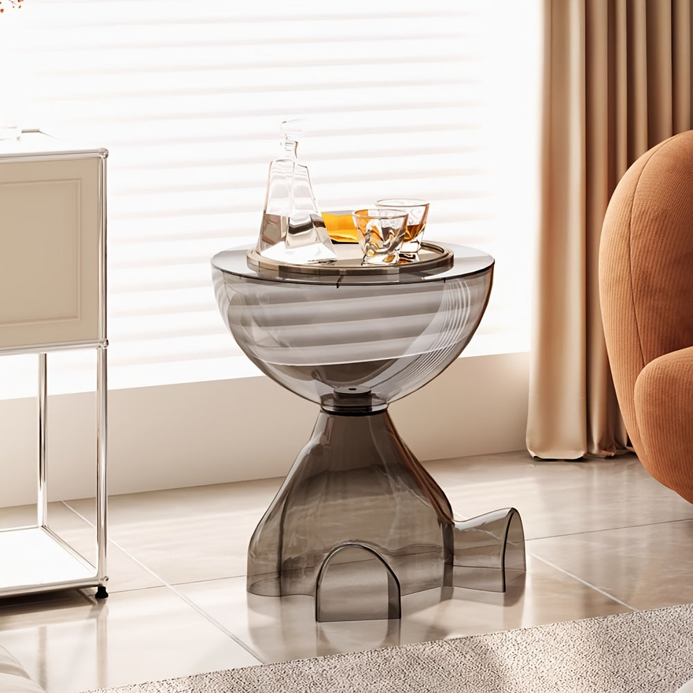 Small Side Table, Simple Coffee Table For Living Room Bedroom Balcony Office, Modern Bedside Home Furnishings, Cartoon Style, Small Space, Easy To Assemble