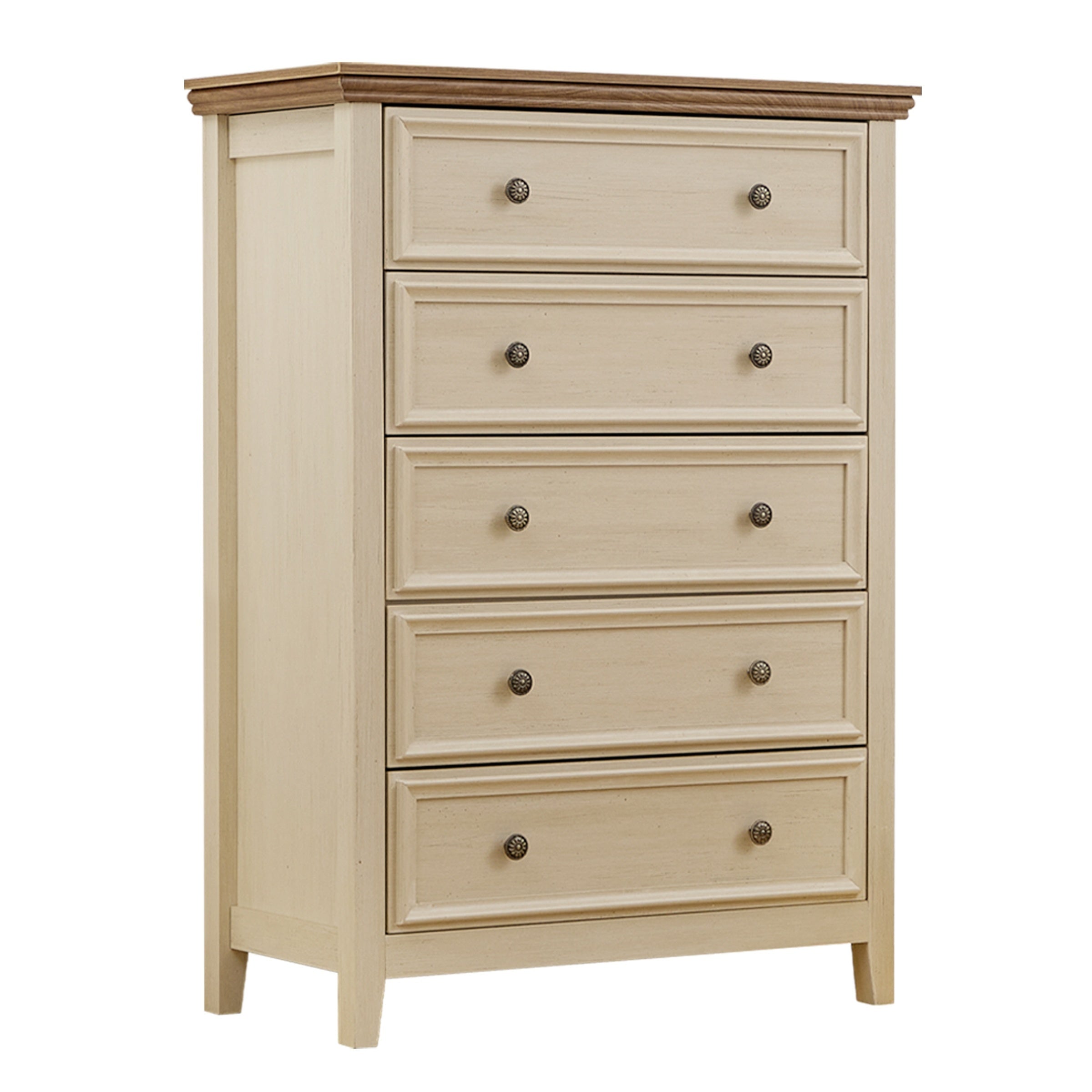 Beige Chest Of Drawers, Tall Dresser For Bedroom, Home Storage And Organisation Locker, Modern Dresser Can Be Used In Living Room, Closet, Wooden Filing Cabinet For Office