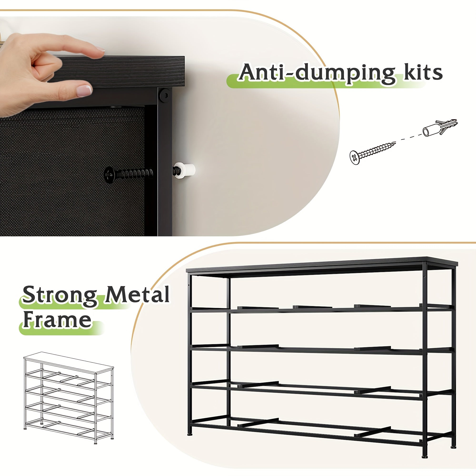 1pc Black Dresser Dresser For Bedroom Dresser With 13 Storage Drawer Dressers And Chests Of Drawers For 55’’ TV Black
