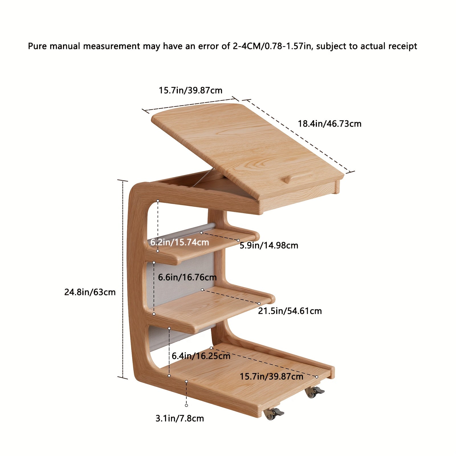 Furniture Solid Wood Sofa Side Table, Corner Table, Living Room Storage, Small Coffee Table, Creative Sofa Cabinet, Bedroom Nightstand, Office Rack Workstation, Free Shipping