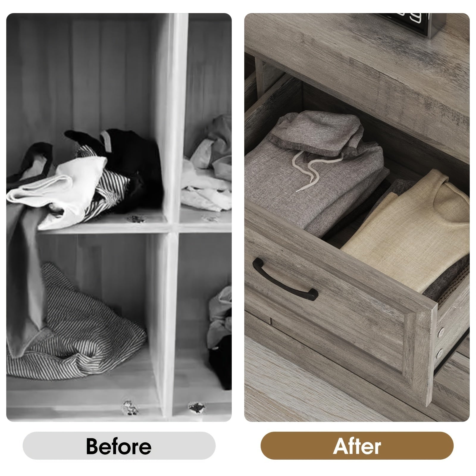 Hall storage cabinet 6 drawers wide dressing storage box with charging station corridor storage cabinet wooden storage