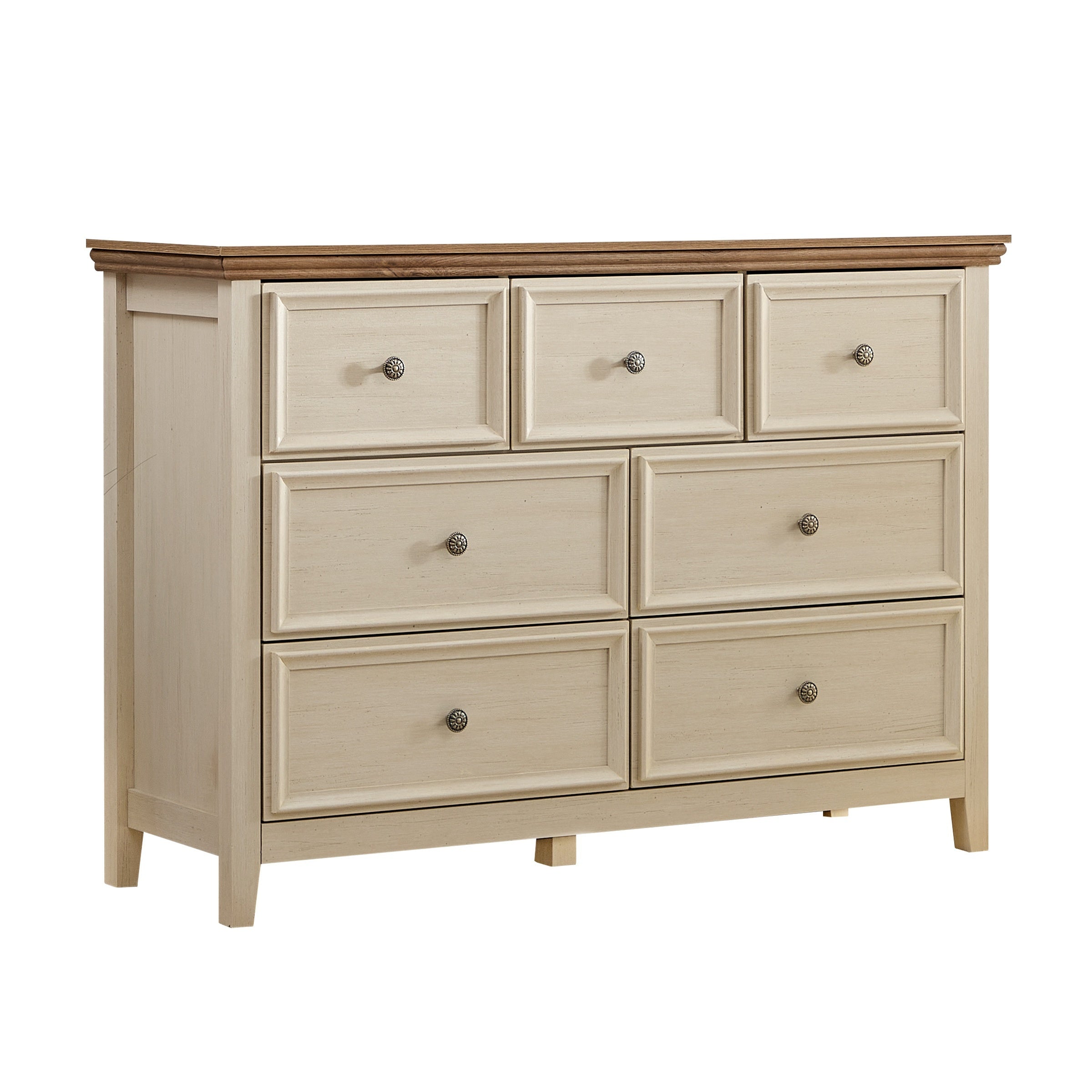 Dresser For Bedroom With 6 Drawers 5 Drawer Tall Chest Of Drawers For Bedroom Beige Wood Modern Storage Cabinet With 7