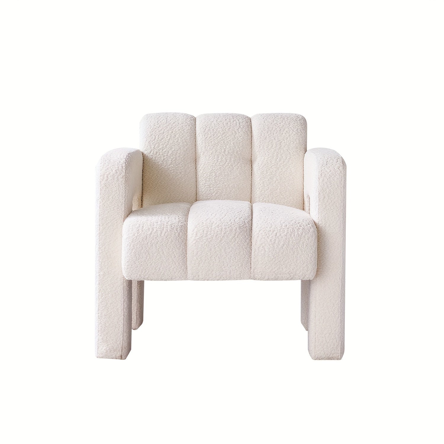 31.10" Wide Boucle Upholstered Accent Chair - Stylish and Comfortable Addition to Any Space