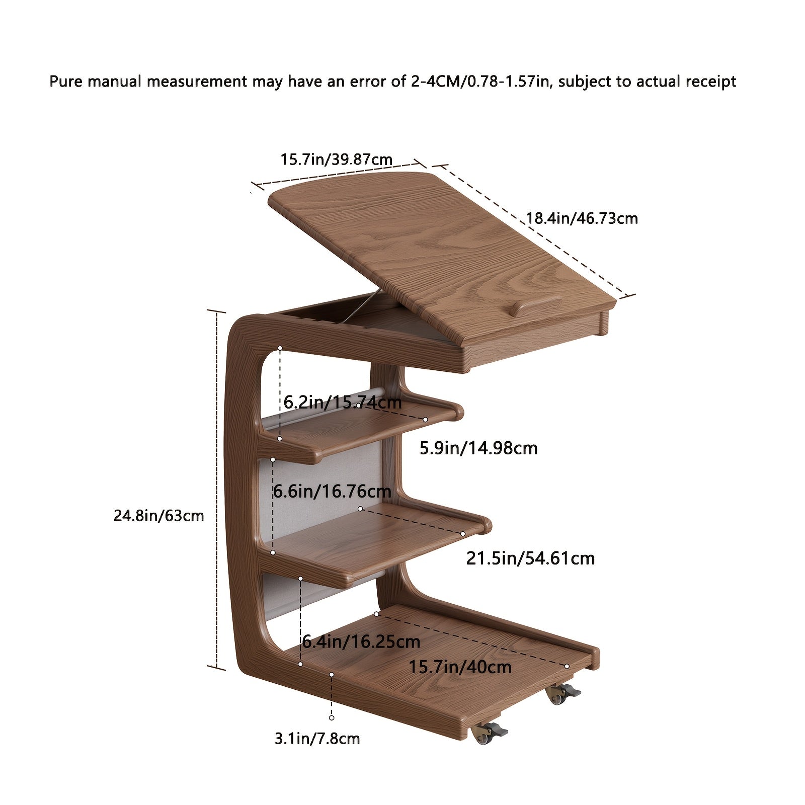 Furniture Solid Wood Sofa Side Table, Corner Table, Living Room Storage, Small Coffee Table, Creative Sofa Cabinet, Bedroom Nightstand, Office Rack Workstation, Free Shipping