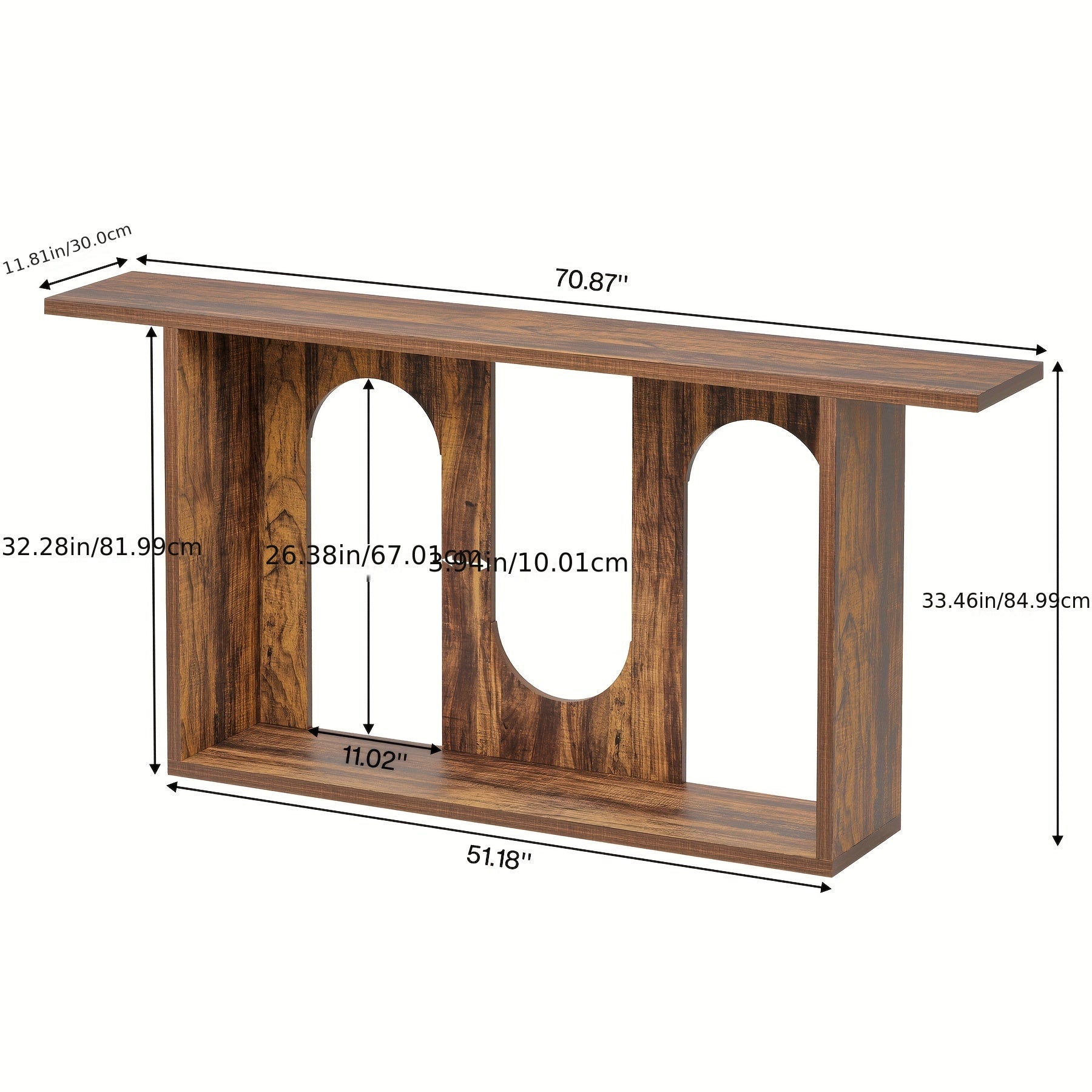 70.9 Inch Console Table, Farmhouse Long Entryway Sofa Table With Storage, Console Table Exudes A Rustic And Charming Farmhouse Style And Is Crafted With A Durable Frame