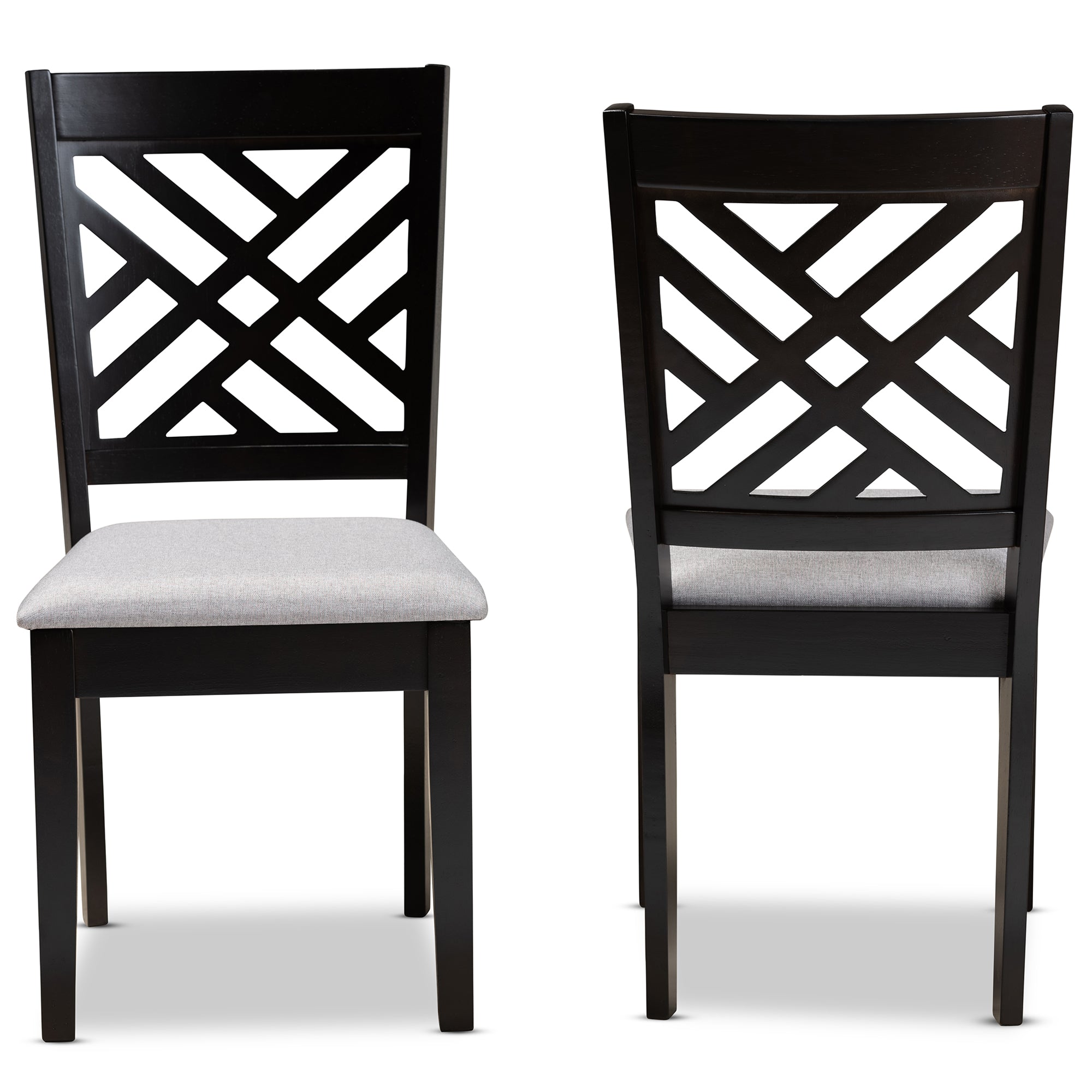 Caron Wood 2-Piece Dining Chair Set