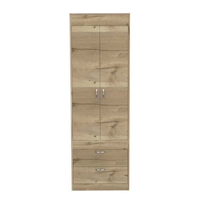 Armoire Large Cabinet with Two Drawers, a Storage Wardrobe for The Living Room And Bedroom., Cabinet for Clothes, Desk & Drawer Organizer for Home Storage