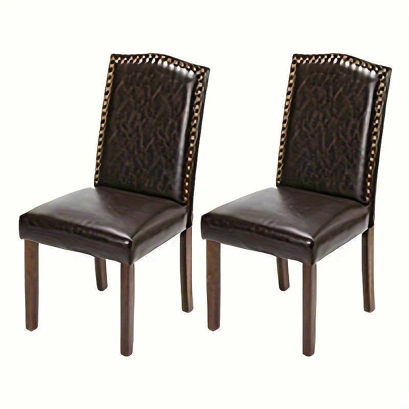 Dining Chairs Set Of 2, Comfy Upholstered Dining Room Chair Sturdy Wood Legs, Dining Room Kitchen Side Chair For Dining Room, Bedroom, Living Room