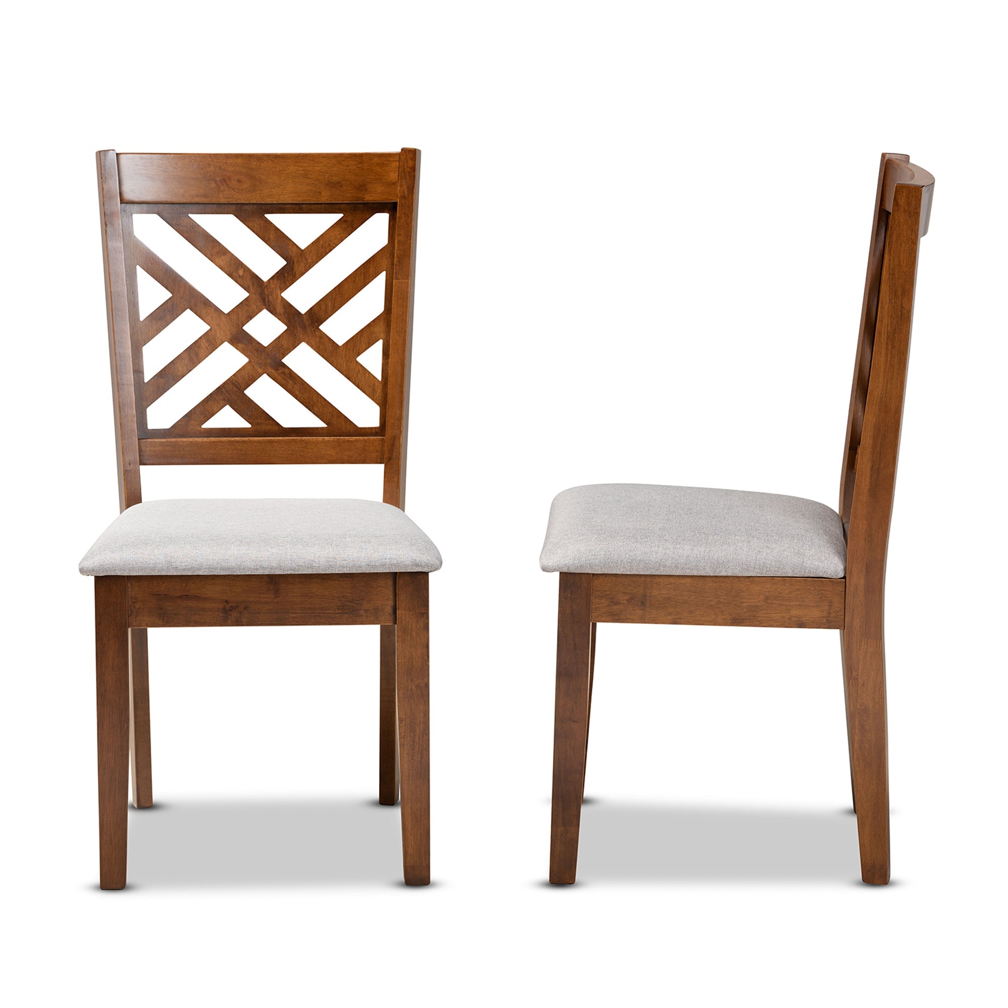 Caron Wood 2-Piece Dining Chair Set