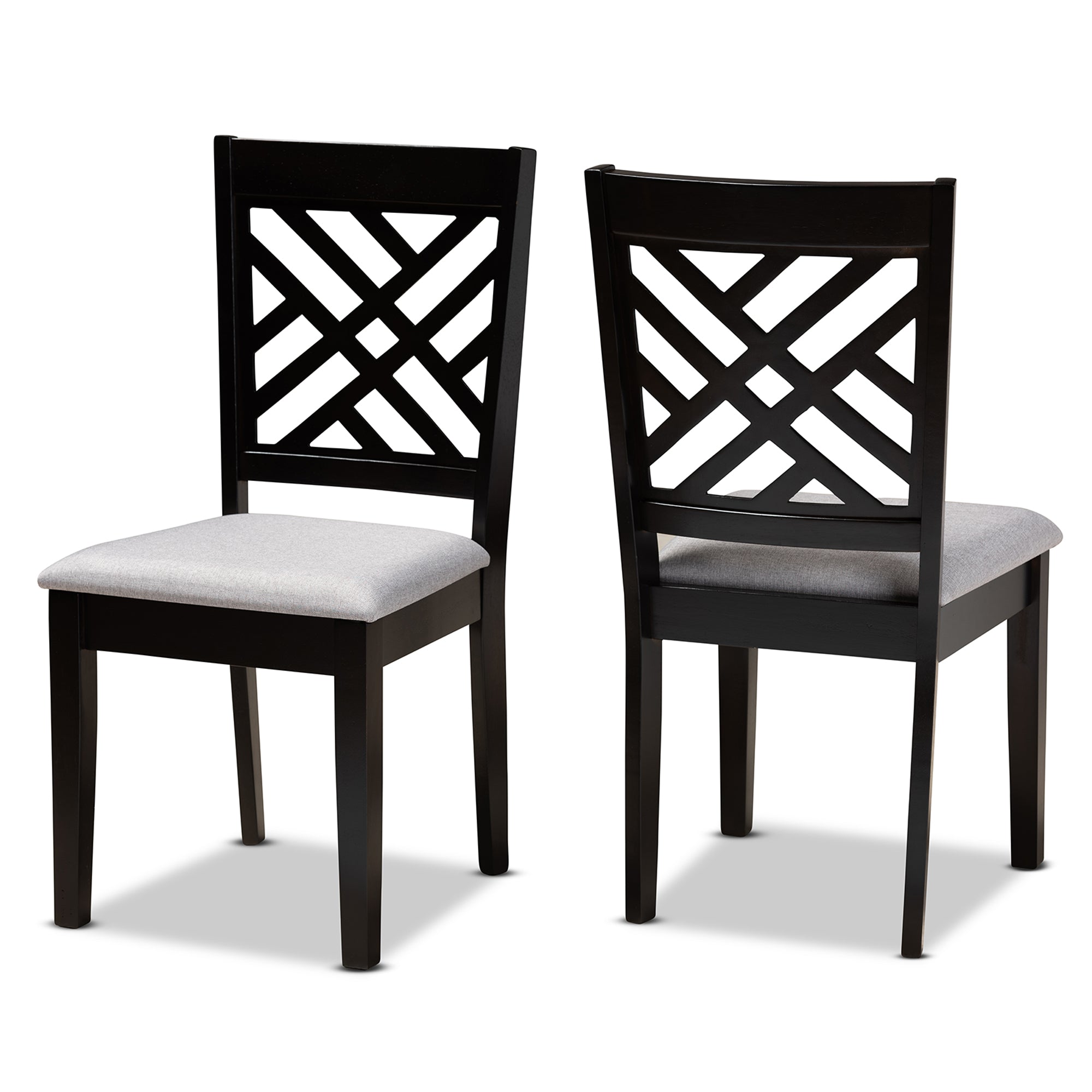 Caron Wood 2-Piece Dining Chair Set