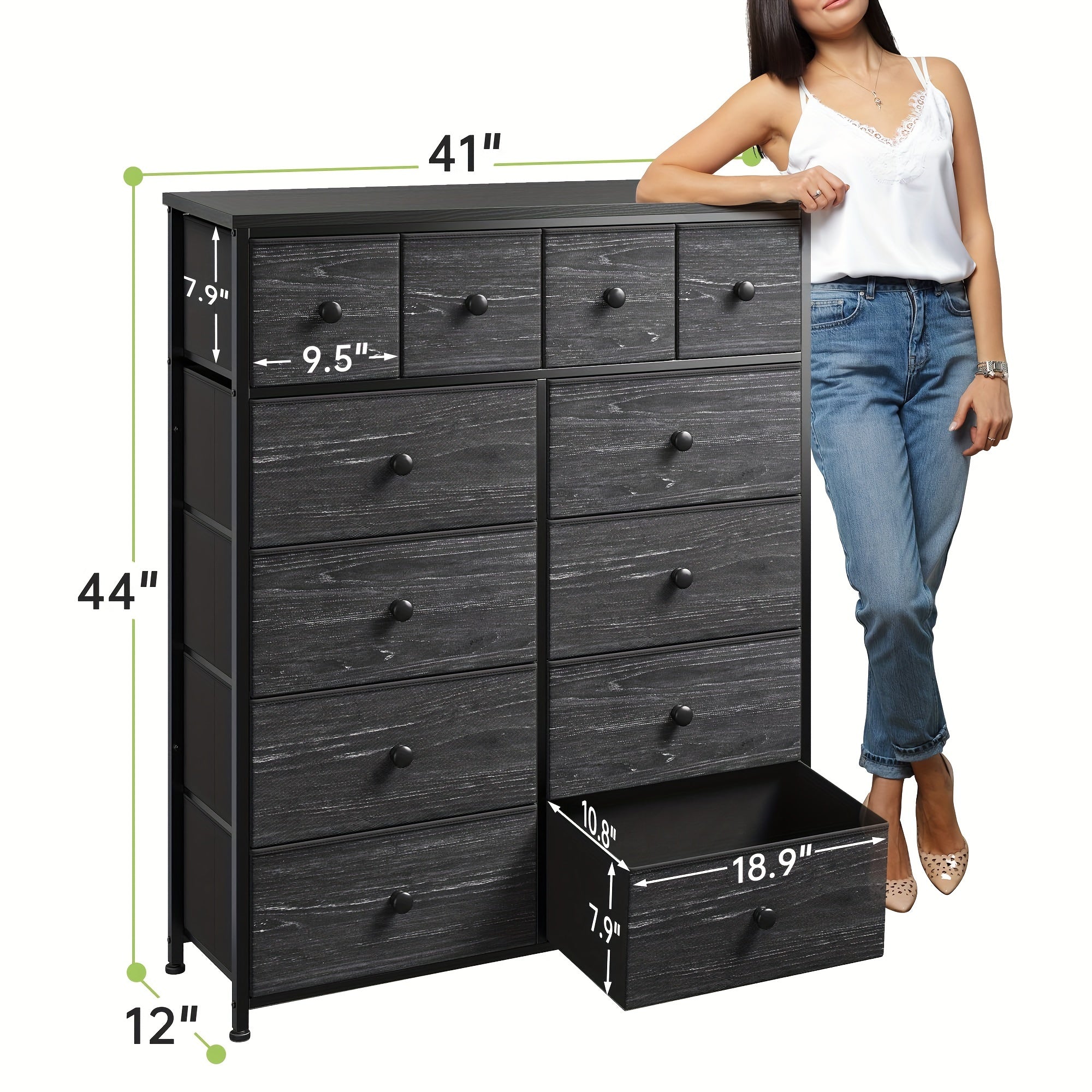 Dresser For Bedroom With 12 Drawers Tall Dressers For Bedroom Black Dressers & Chests Of Drawers For Closet Living Room