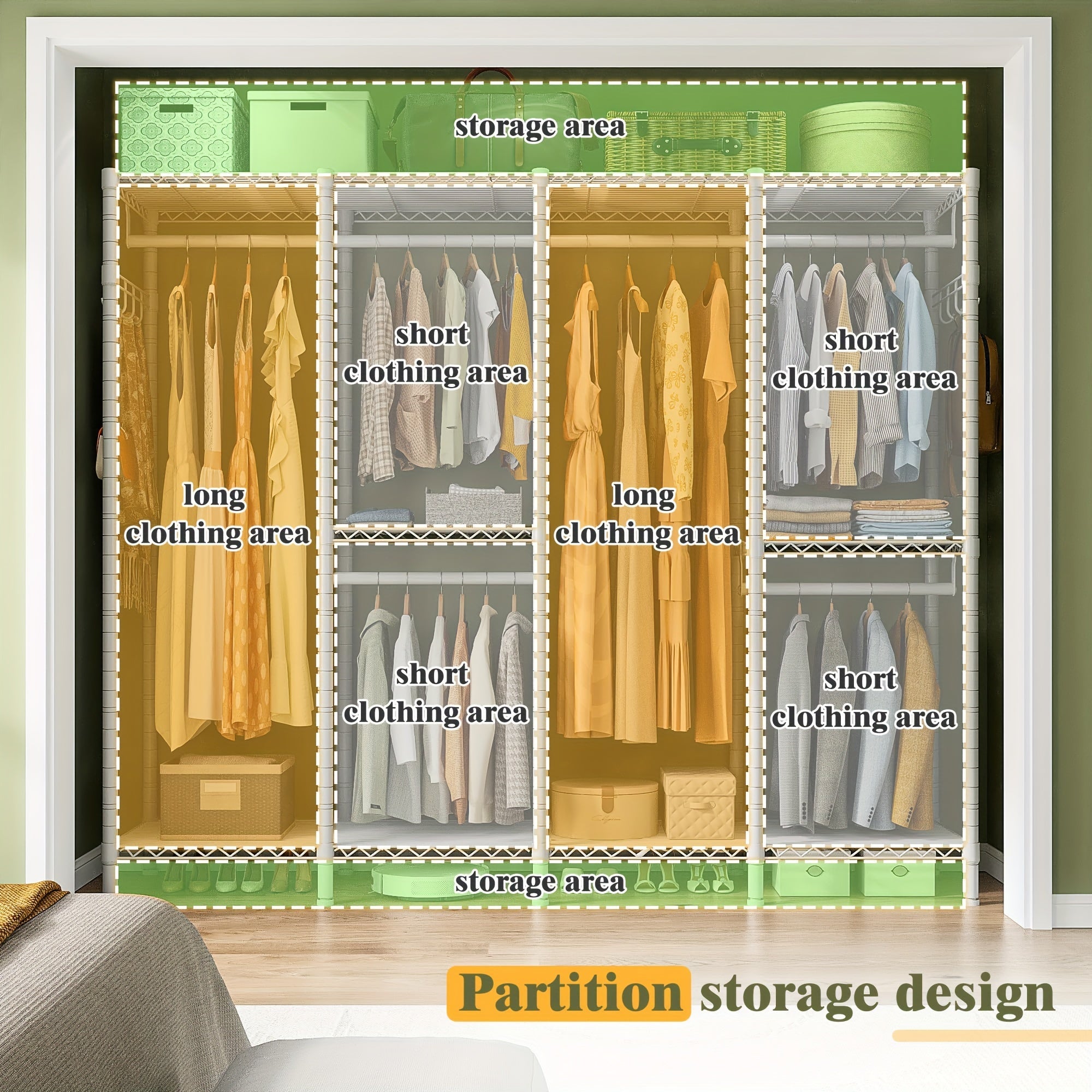 Clothes Rack Clothing Rack Heavy Duty Clothing Racks For Hanging Clothes 910LBS Metal Garment Rack Heavy Duty Clothes