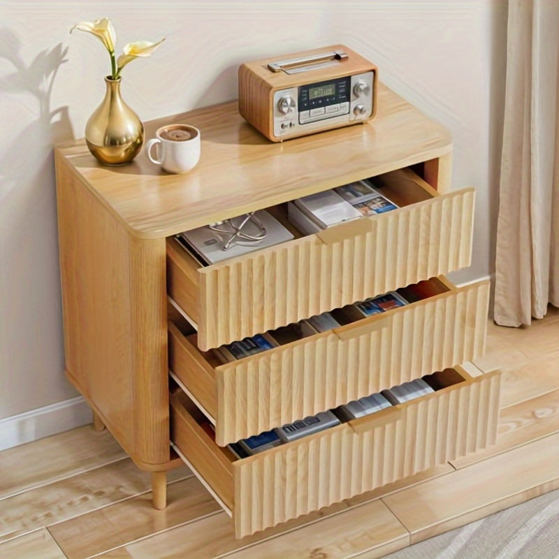 Compact Dresser Dressers with Wood Accents for Bedroom, Living Area