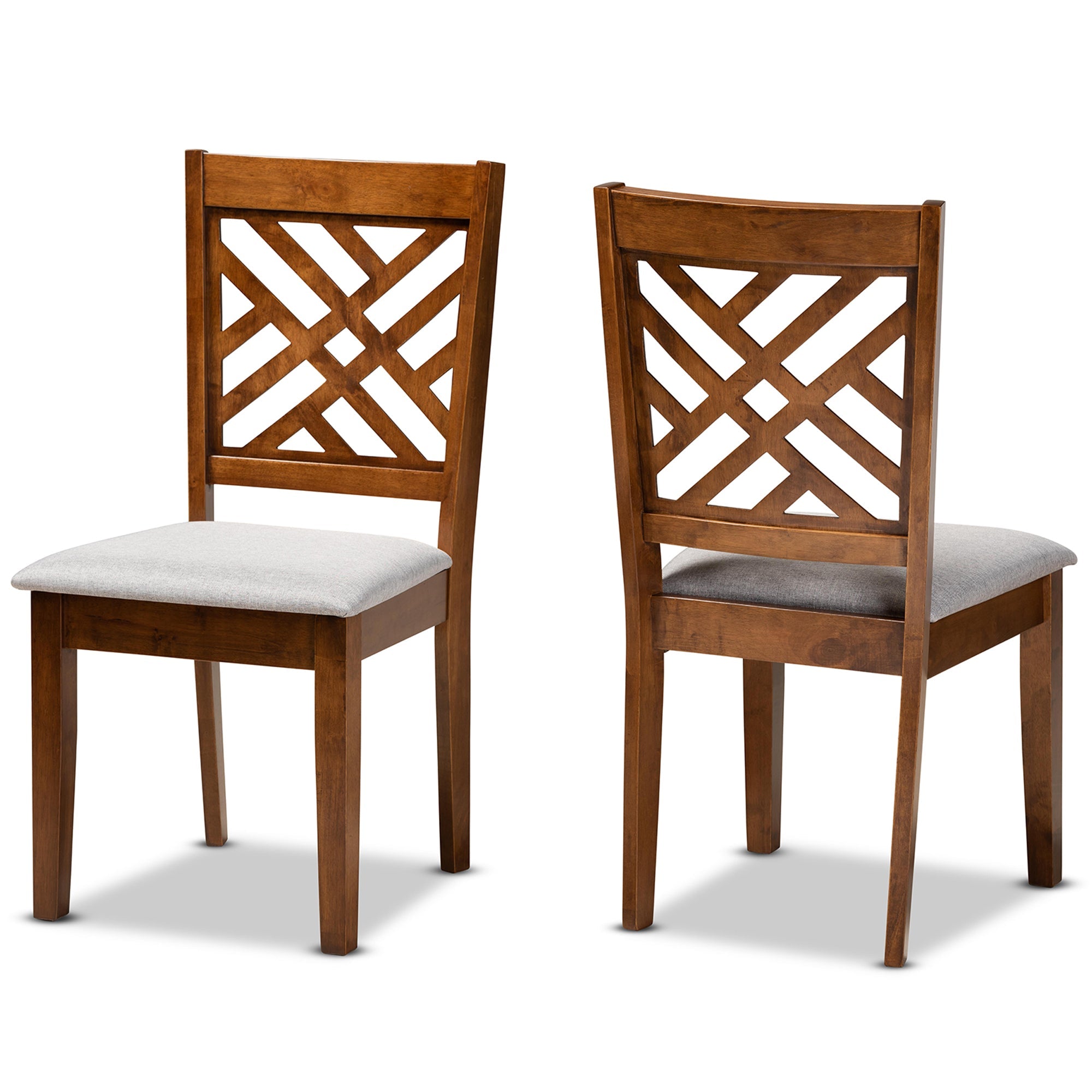 Caron Wood 2-Piece Dining Chair Set