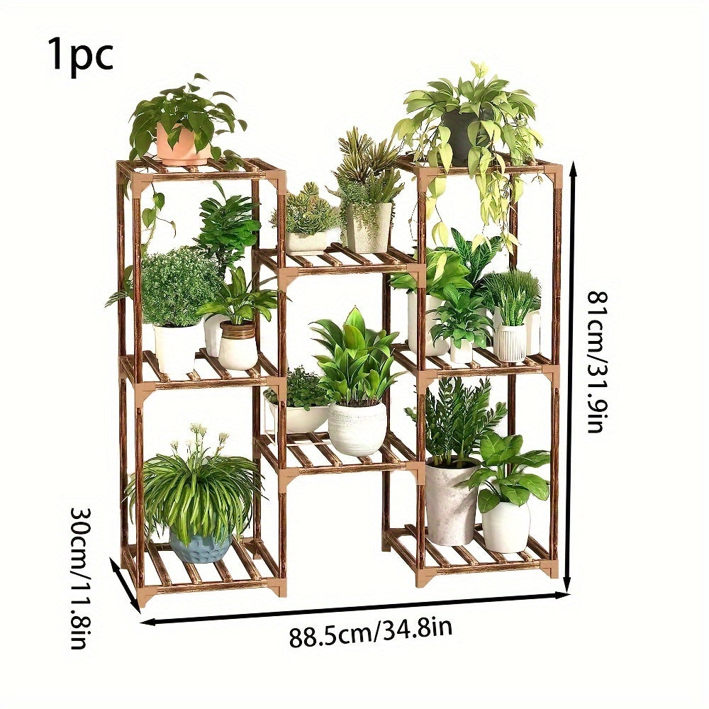 1pc multi-storey plant stand, indoor and outdoor pot stand, plant stand organizer, garden terrace home decoration stand