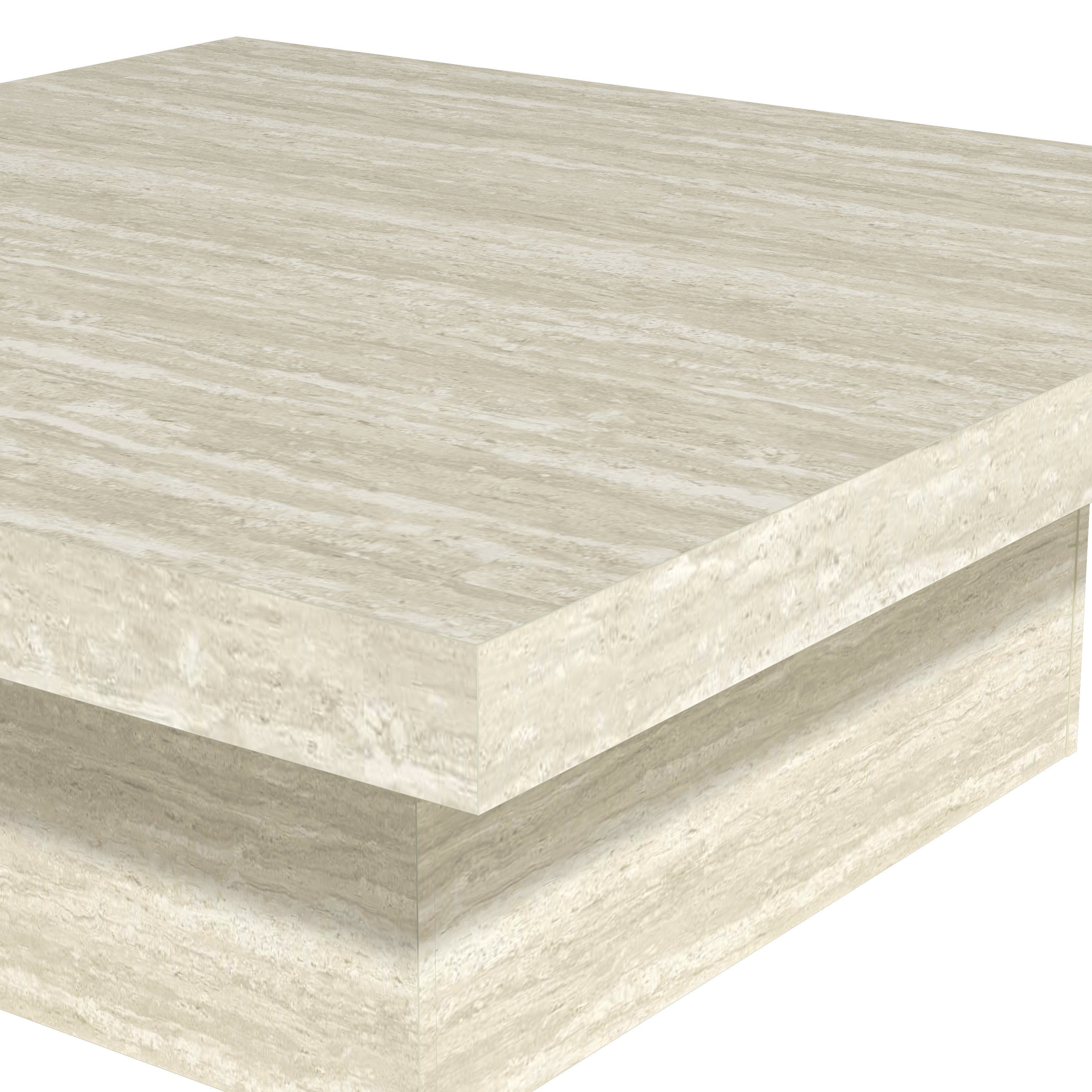 Square Wood Top Coffee Table Garden Houses - Coffee Tables Westberry Furniture