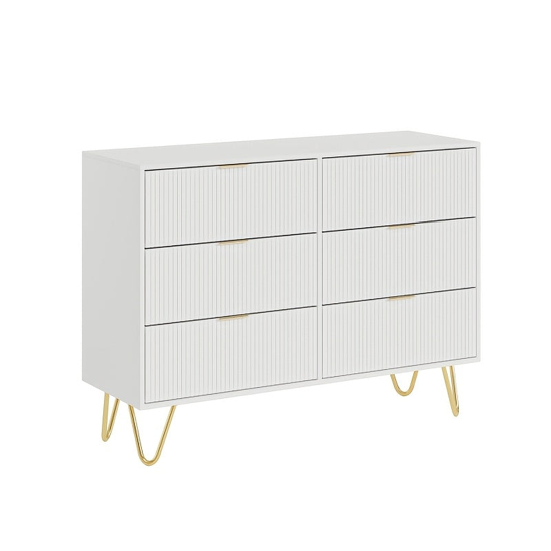 Small Two-color Solid Wood Dresser Chest Of Drawers Integrated Bedroom Simple Modern Desk Dressing Table Makeup Cabinet