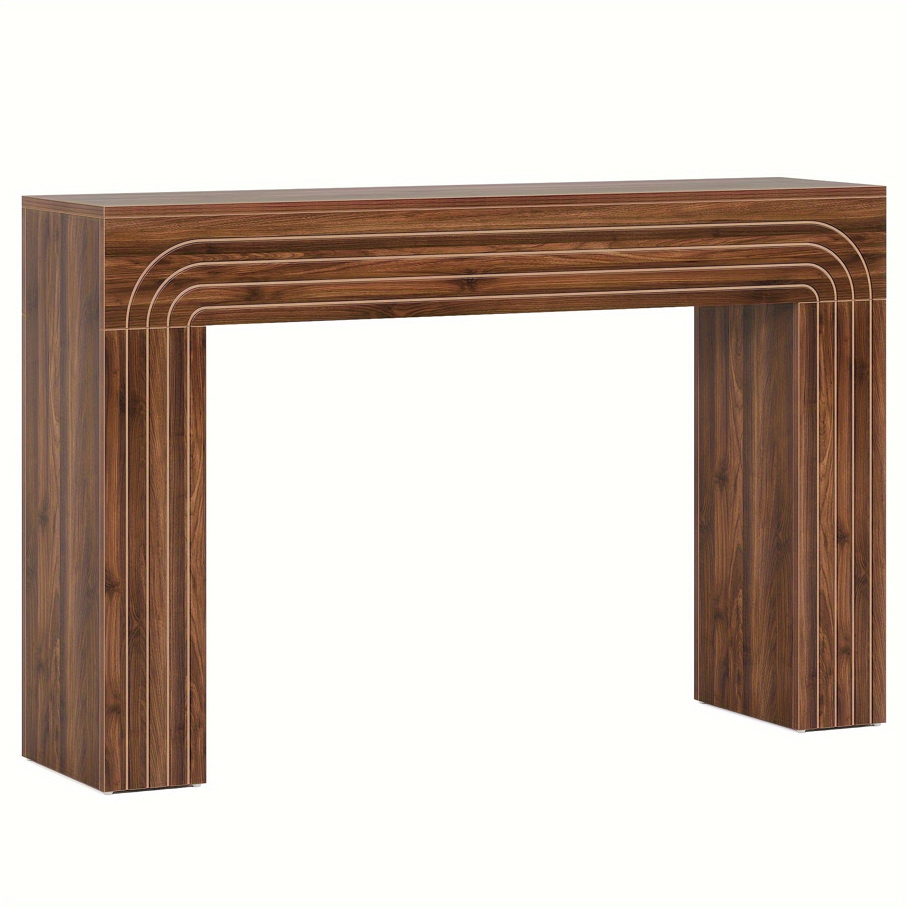 Farmhouse Style Console Table, 47 Inch Foyer Console Table With Storage, Modern Corridor Decorative Table, Suitable For Living Room And Entrance