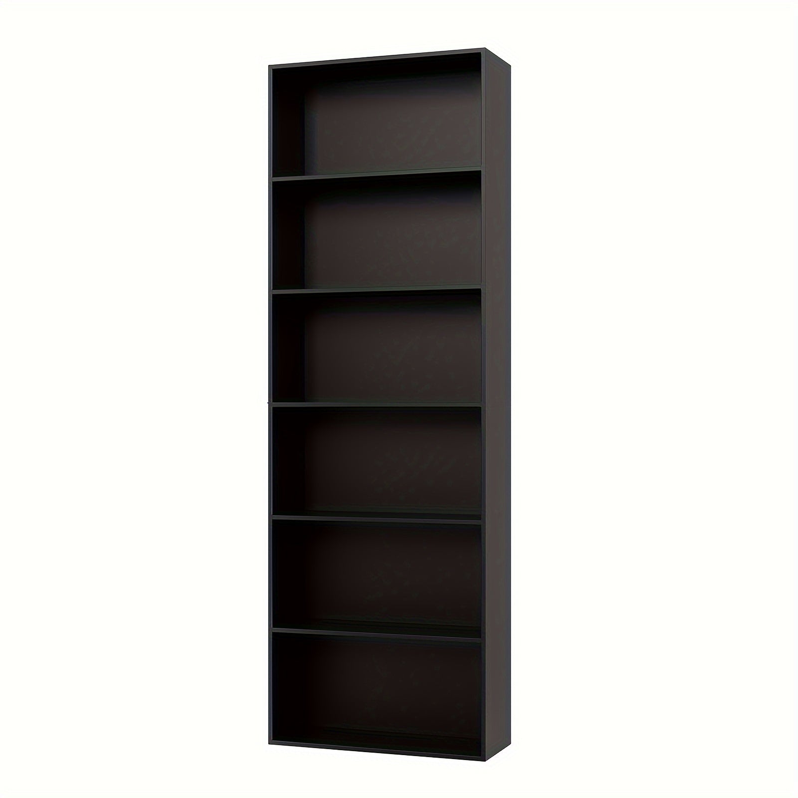 6-Tier Open Bookcase and Bookshelf Freestanding Display Storage Shelves Tall Bookcase for Bedroom Living Room