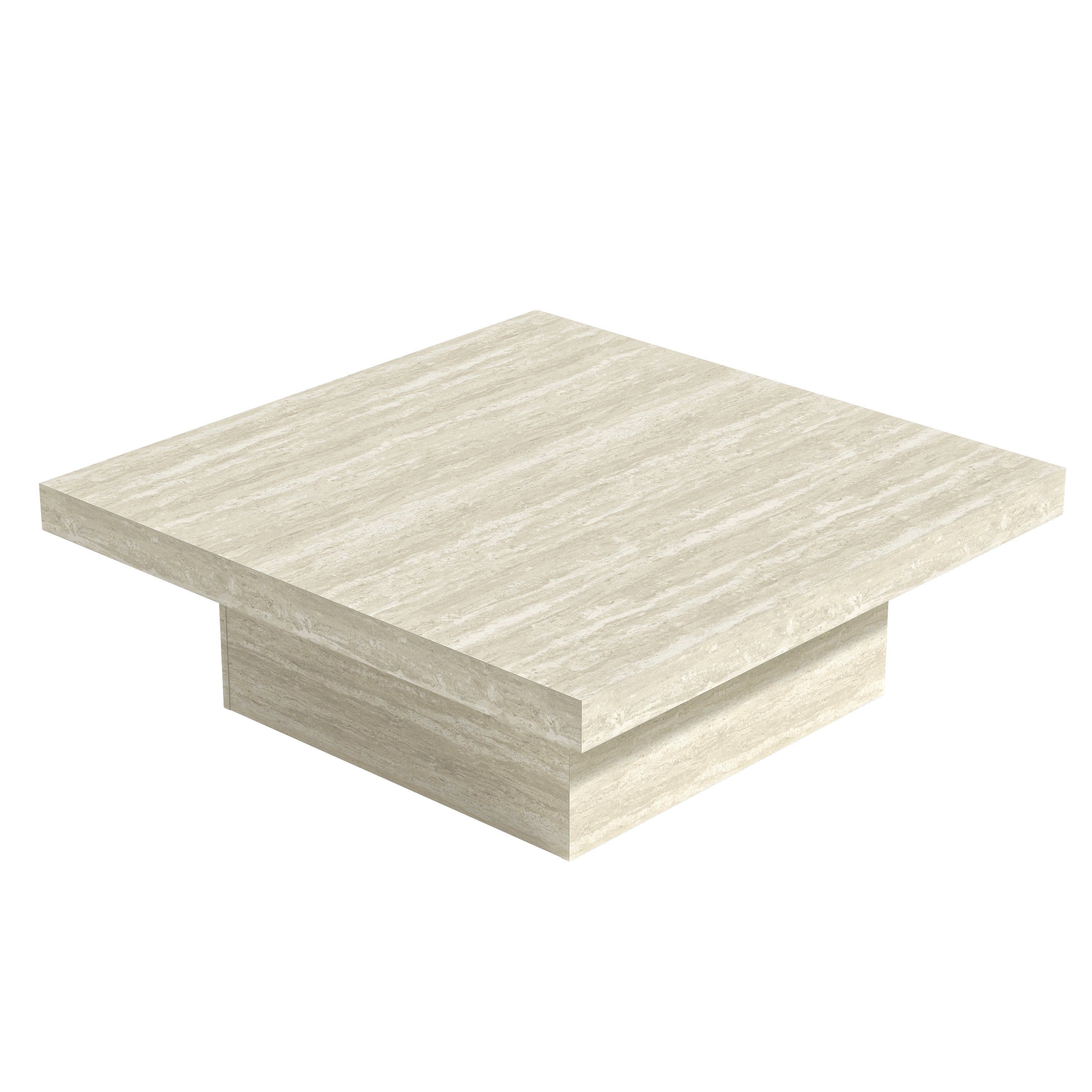 Square Wood Top Coffee Table Garden Houses - Coffee Tables Westberry Furniture