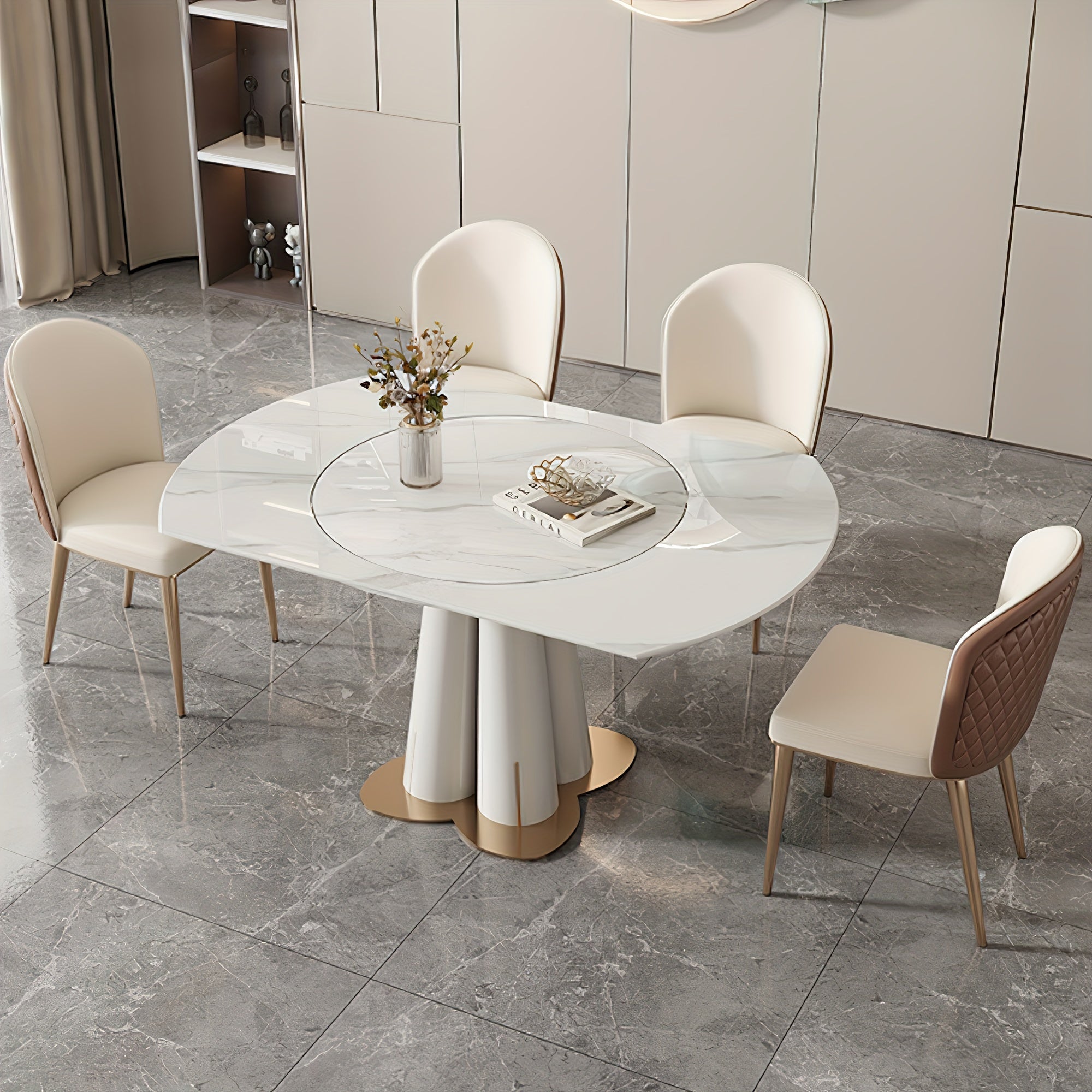 Luxury Dining Chairs, Modern Minimalist Home Back Stools