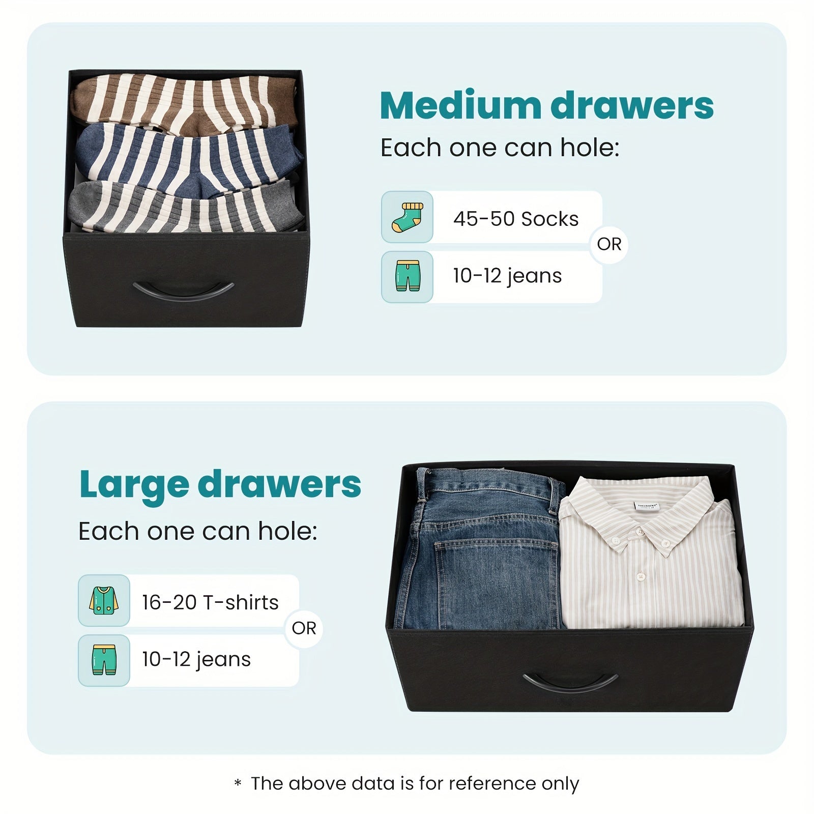 7 Fabric Drawers Organizer Storage Closet Chest Clothes Cabinet Desser for Living Room Nursery Entryway - Dresser