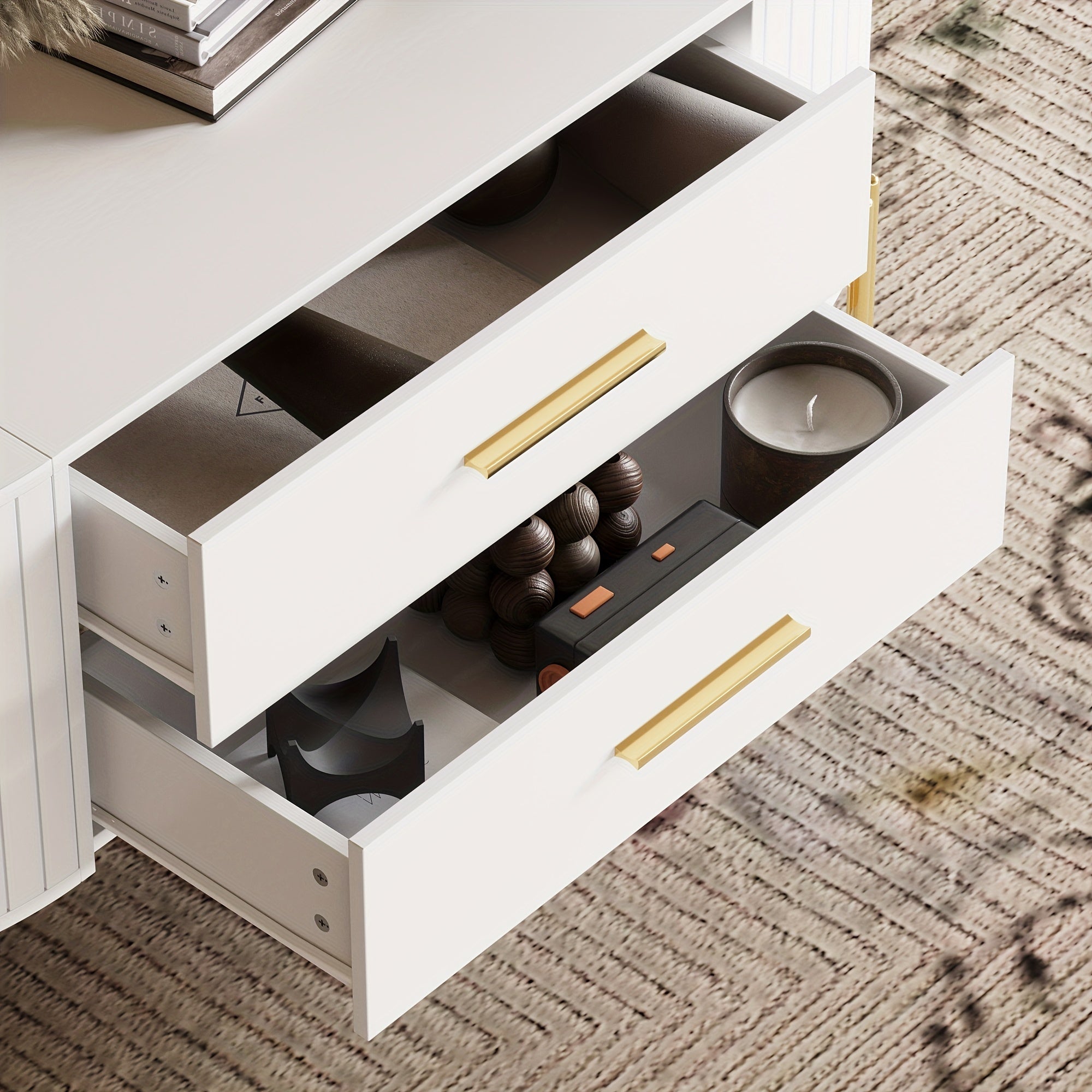 White Wooden Coffee Table - Exquisite, Elegant, And Simply Stunning