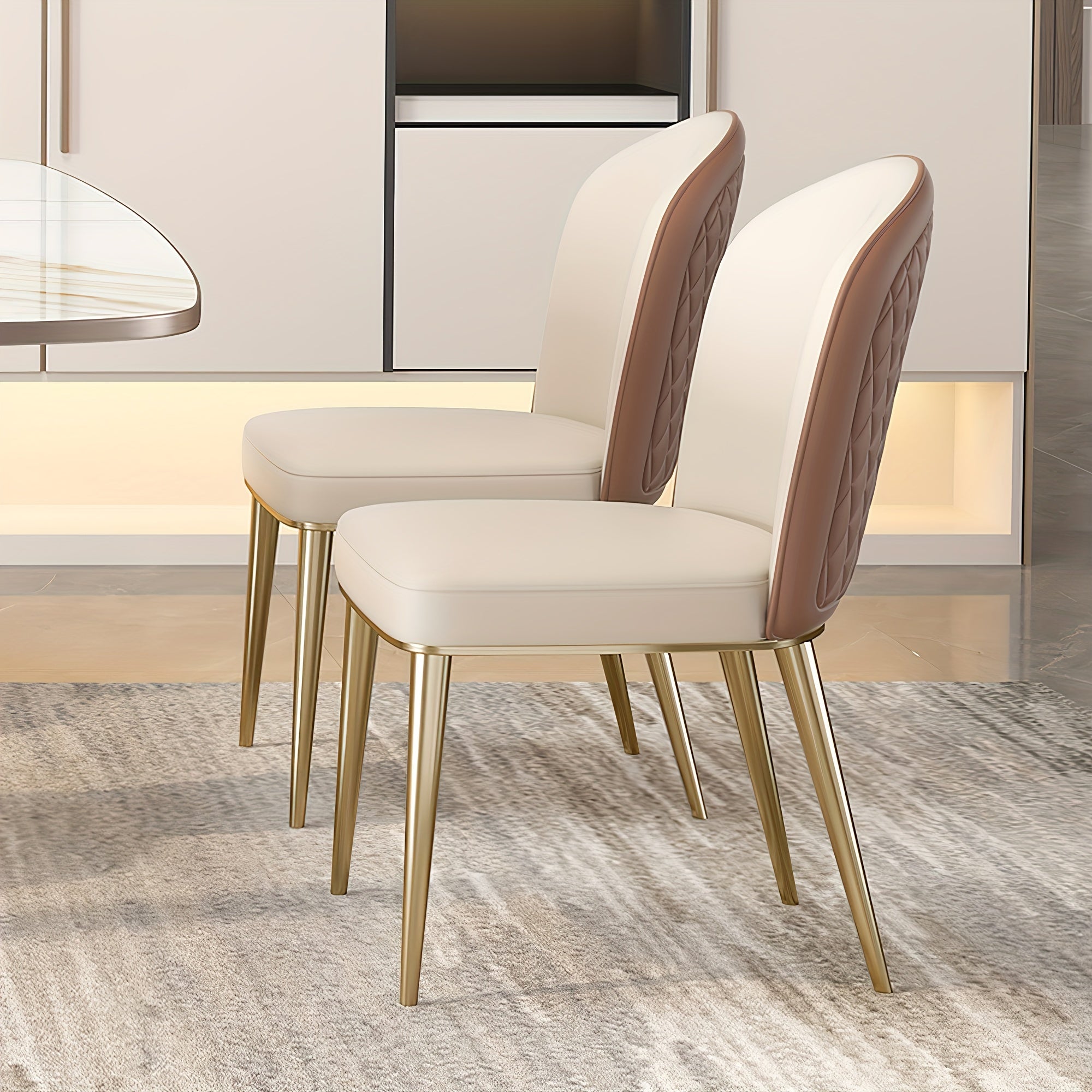 Luxury Dining Chairs, Modern Minimalist Home Back Stools