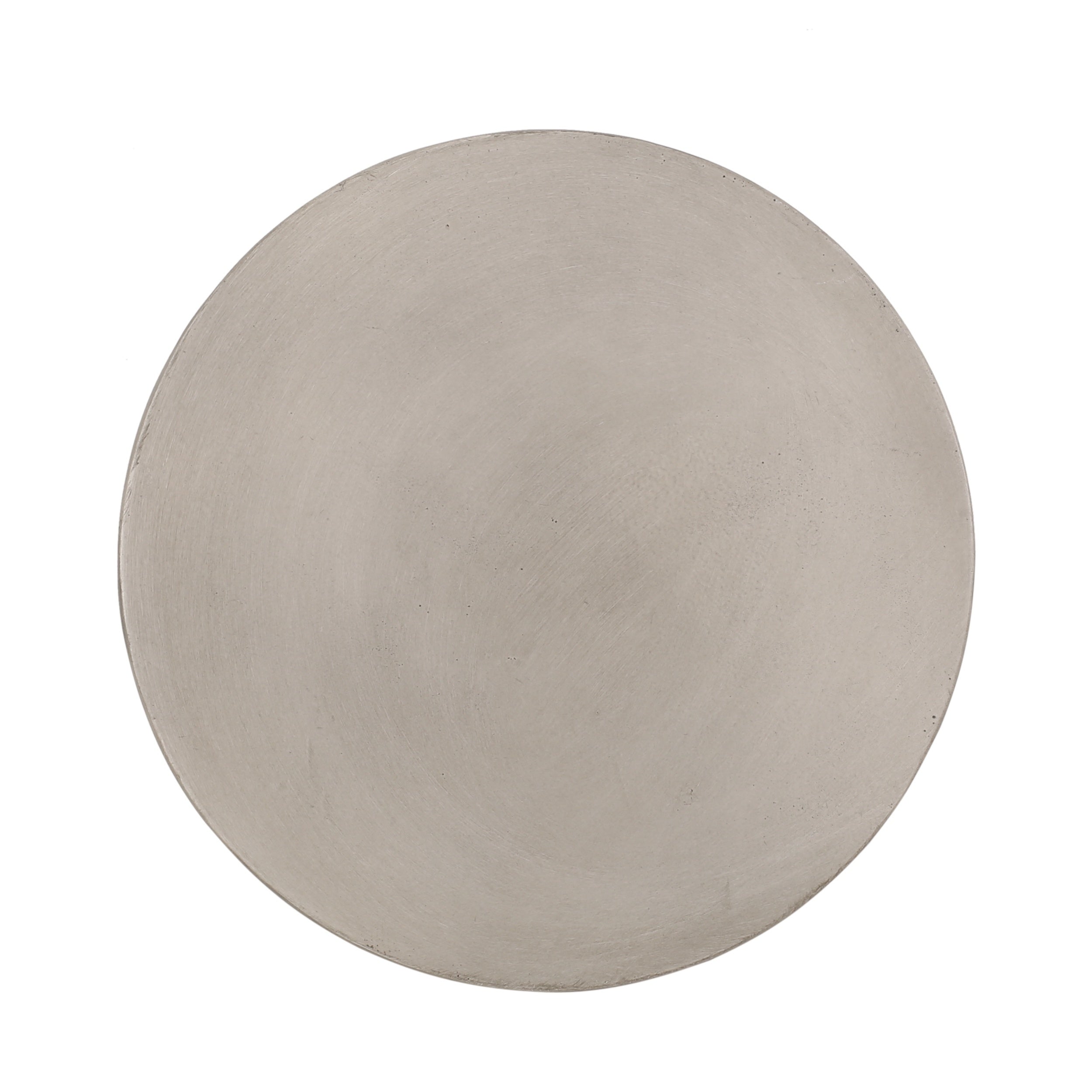 Light Concrete Side Table, Light Gray